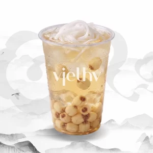 Nước dừa hạt sen Coco Lotus VIETHV Ninh Bình – Bạch Liên Hoa